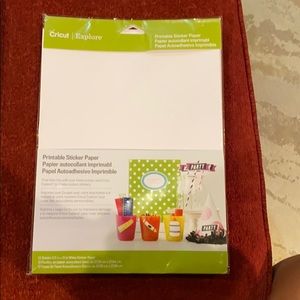 Circut Sticker Paper